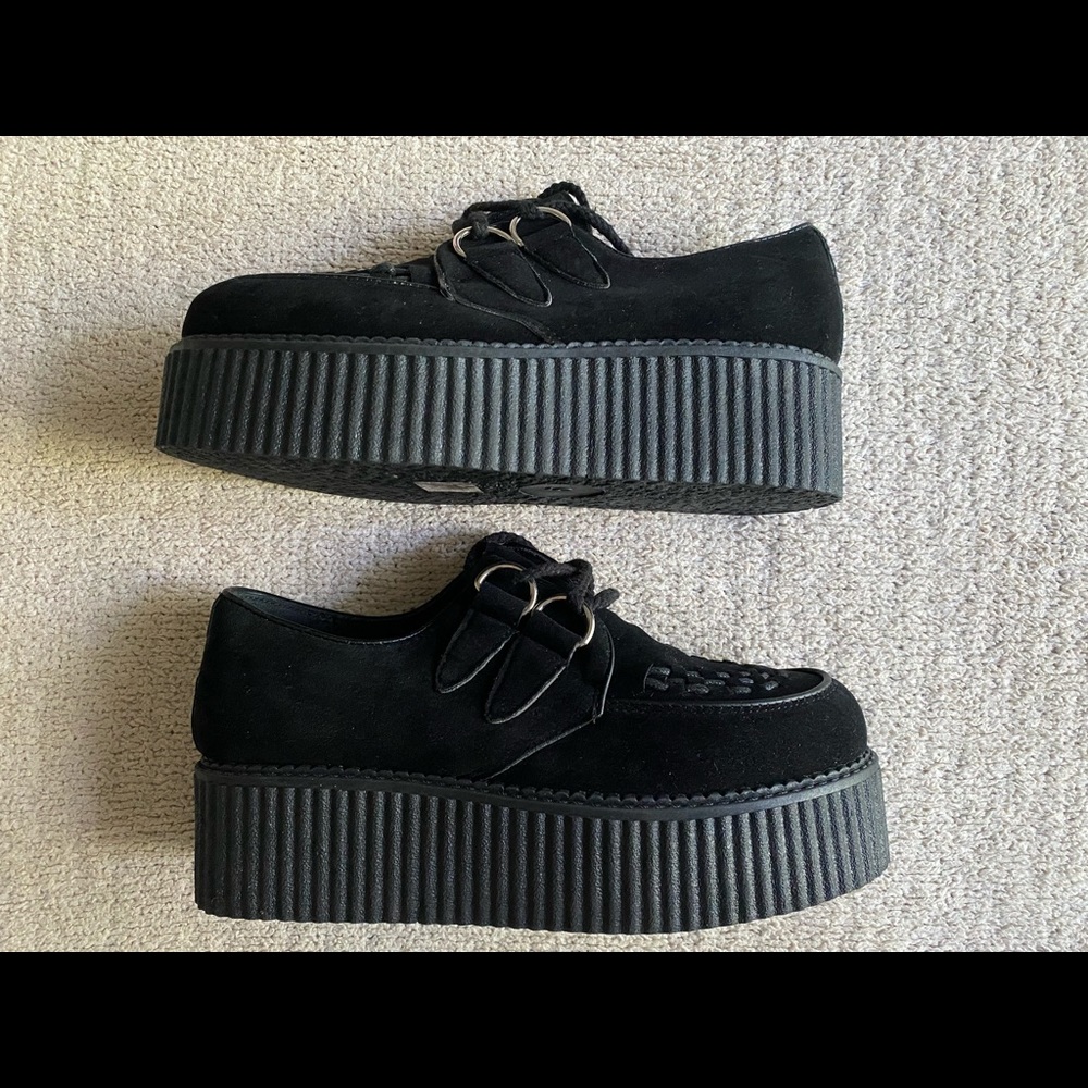 Vegan Suede Creeper